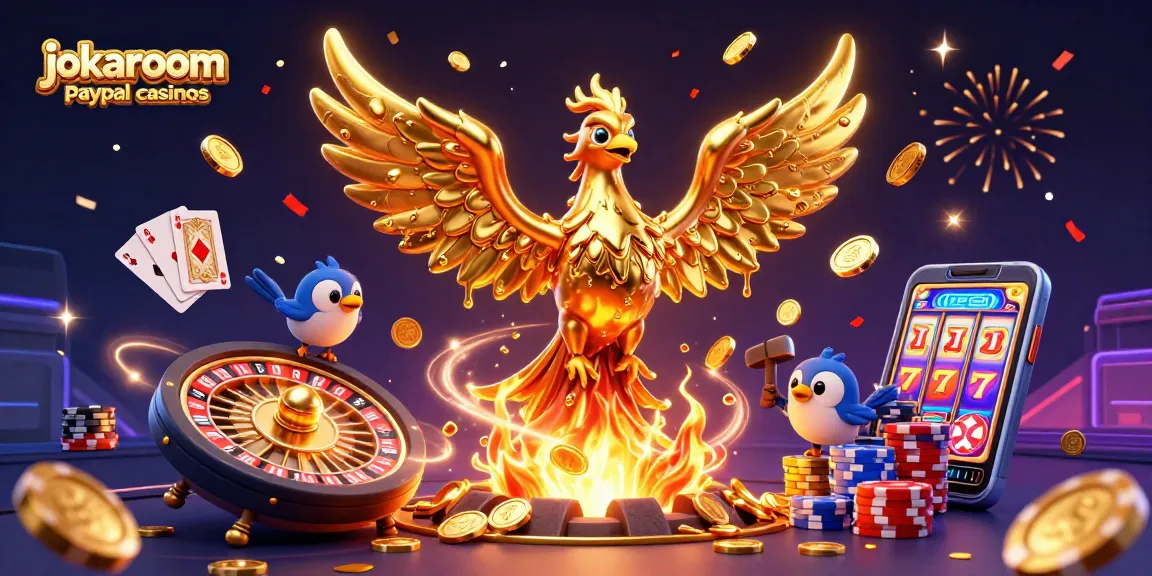 Experience thrilling action at jokaroom paypal casinos with golden phoenix and exciting games.
