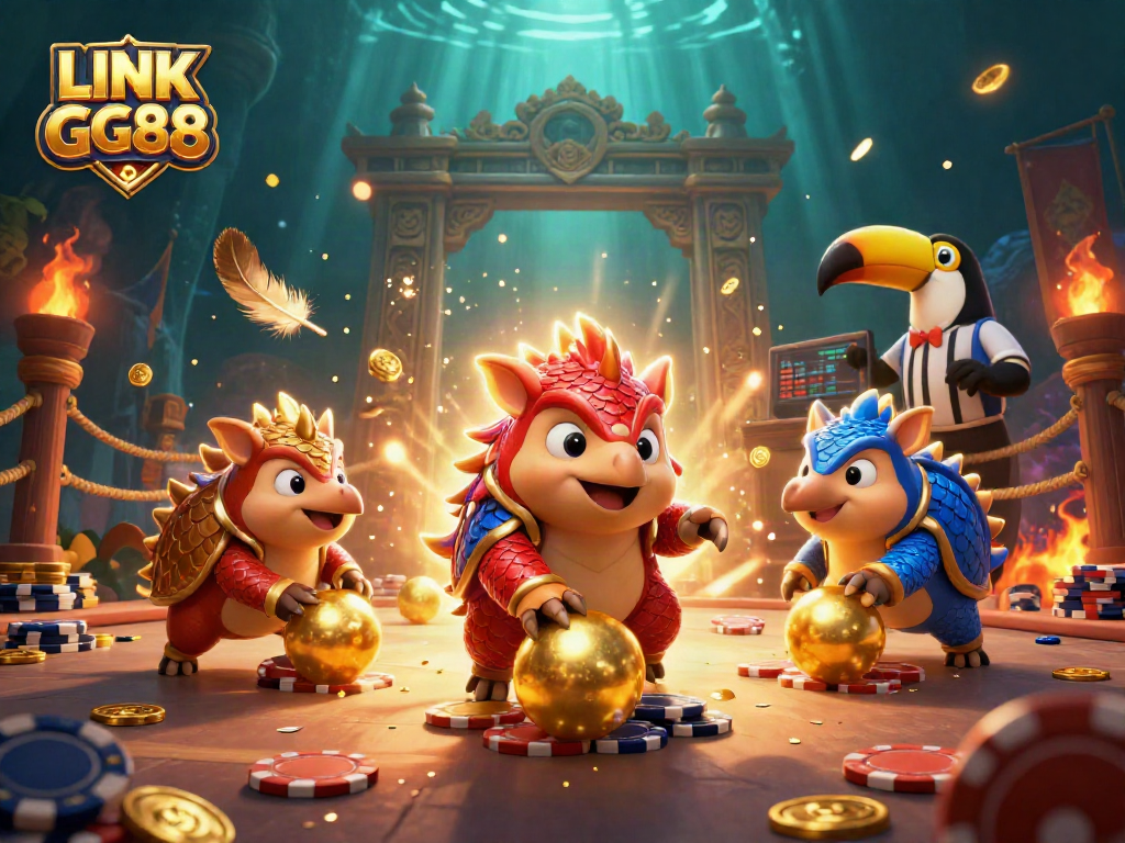 Engage with LINK GG88 as rival pangolins enhance the gaming experience with thrilling casino action.