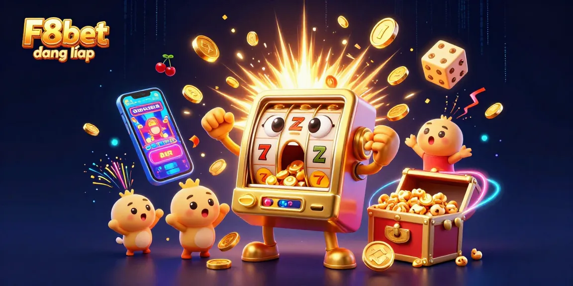 Experience F8bet đăng nhập with engaging slot machines celebrating a triumphant jackpot.