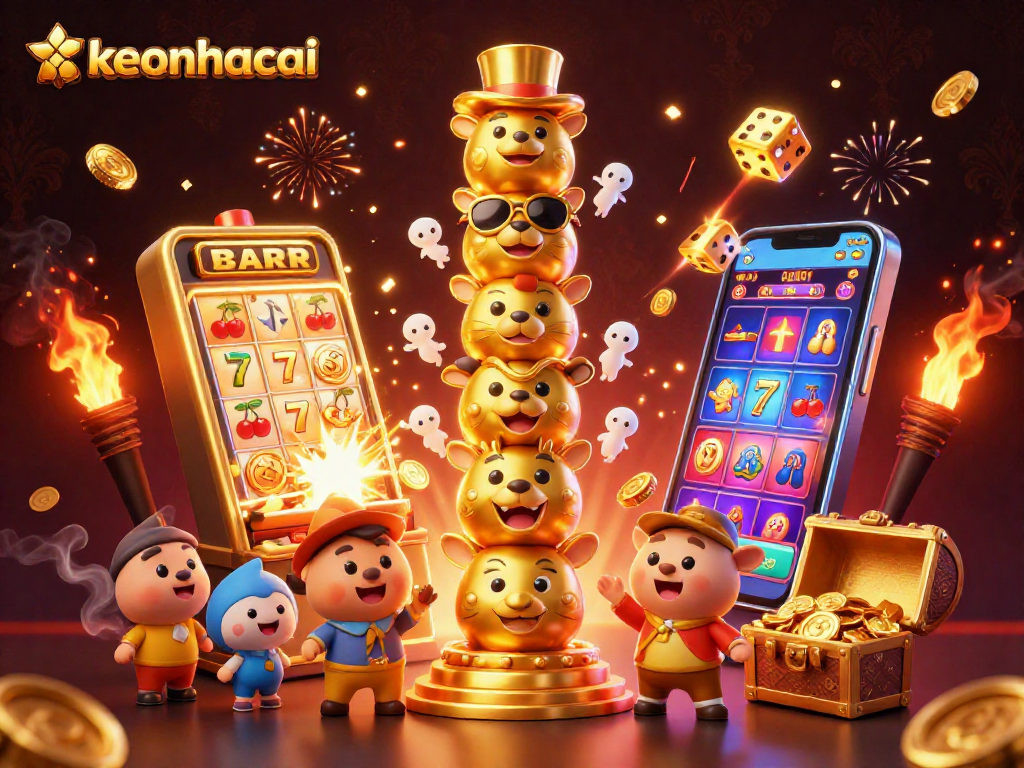 Experience thrilling moments with keonhacai as dynamic slot machines explode with vibrant symbols and rich rewards.