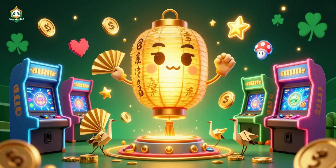 Experience the vibrant atmosphere of Game Miễn Phí with colorful arcade elements and enchanting characters.