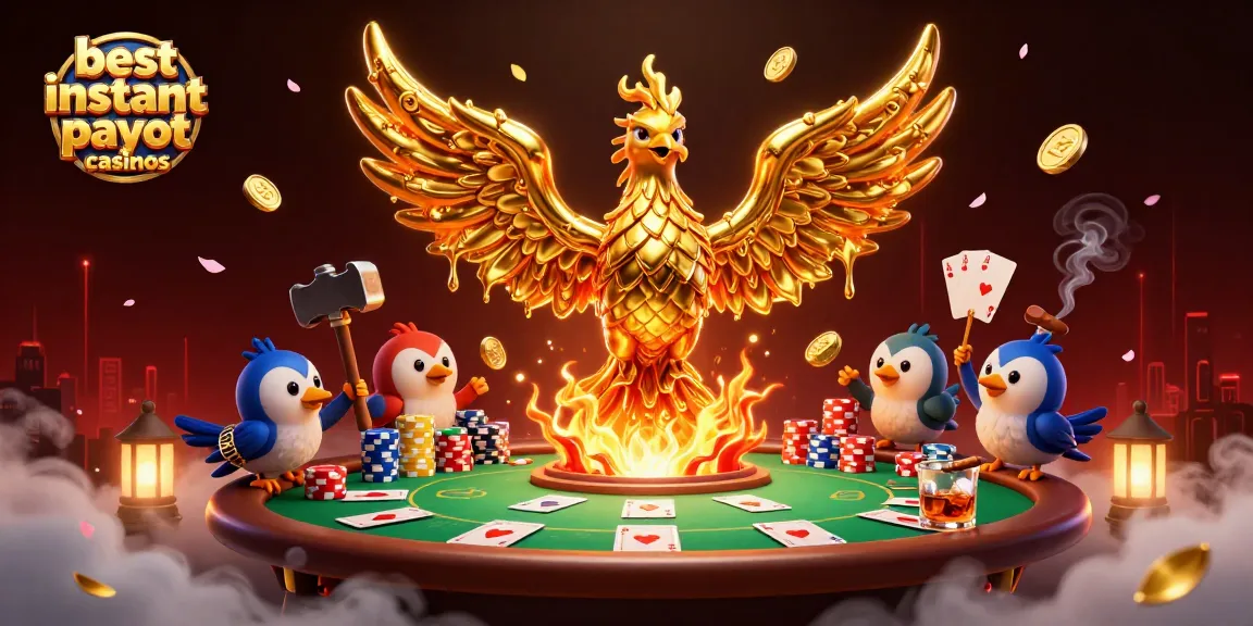 Engage with the best instant payout casinos in this vibrant 3D illustration showcasing thrilling gaming elements.